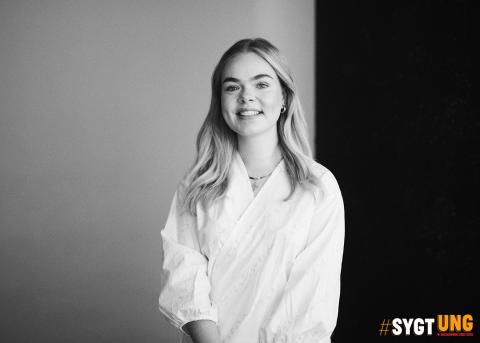 Amalie Vilslev er ambassadør på #SygtUng-kampagnen