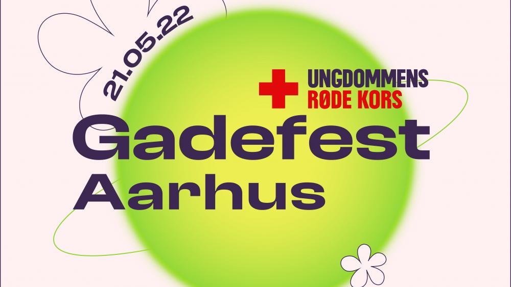 Gadefest_Aarhus logo_Ungdommens Røde Kors_2022