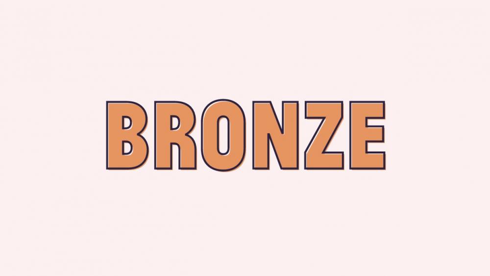 bronze spons