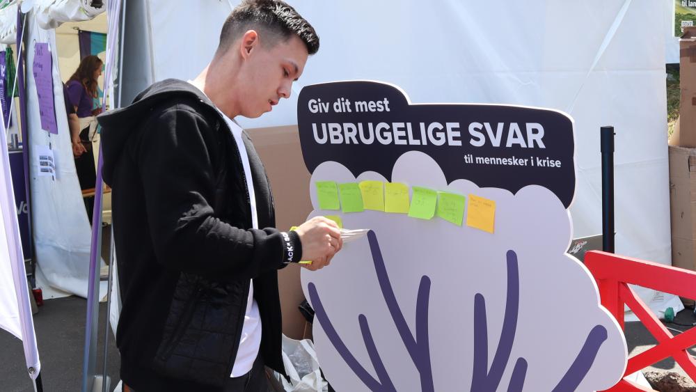 Folkemøde_Tony_Ungdommens Røde Kors_2024