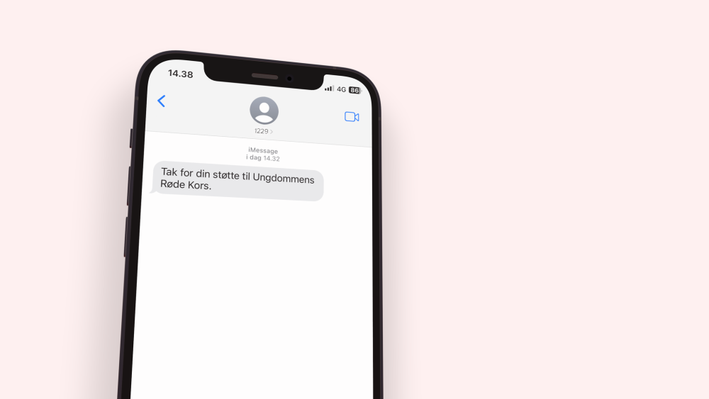 SMS fra Ungdommens Røde Kors