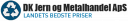 DK Jern og Metalhandel logo