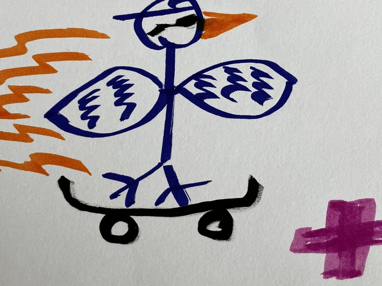 Fugle-postkort